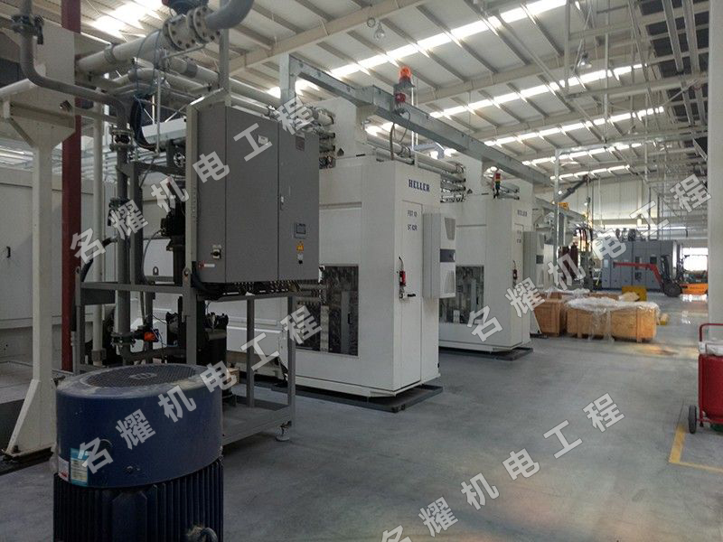 菏澤市名耀機電工程有限公司工程案例利勃海爾中國重汽加工中心